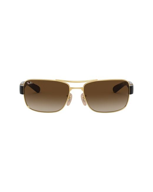 Ray-Ban Multicolor 61Mm Gradient Square Sunglasses