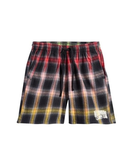 BBCICECREAM Black Bb Vinyls Drawstring Knit Shorts for men