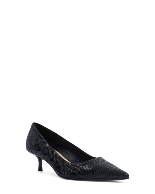 Dune Blue Amira Pointed Toe Pump
