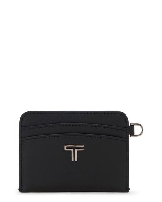 Tumi Black Belden Leather Card Case