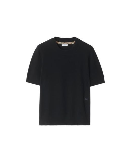 Burberry Black Cashmere Blend Top