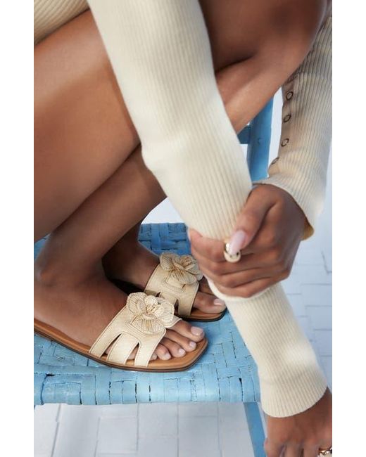 ALDO Natural Seaflower Slide Sandal