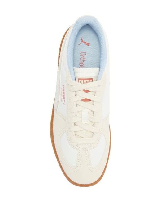 PUMA White Palermo Sneaker
