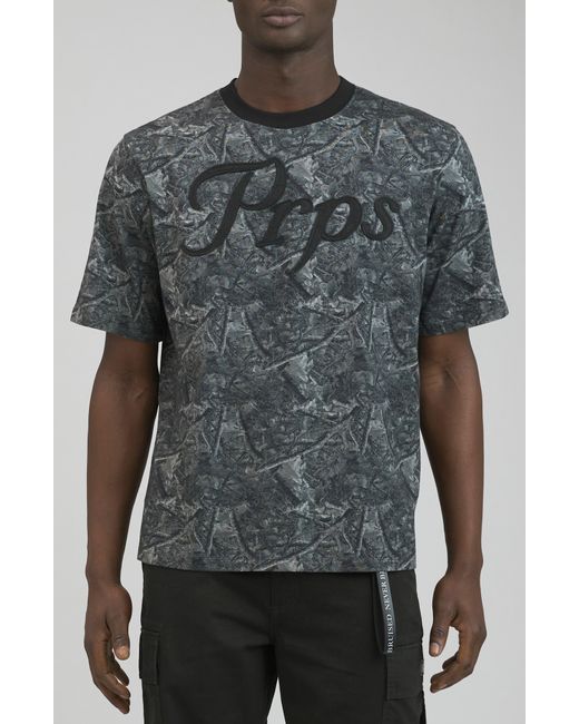 PRPS Grayson Appliqué Logo Cotton T-shirt for men