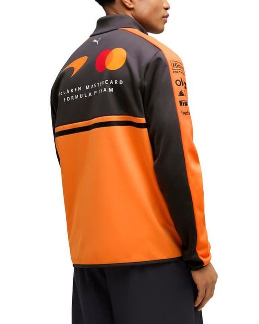PUMA Orange Mclaren Replica Softshell Jacket for men