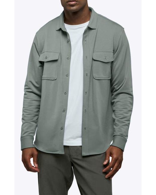 Cuts Gray Hyperloop Overshirt for men