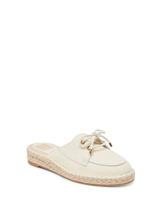 Dolce Vita White Hatie Mule