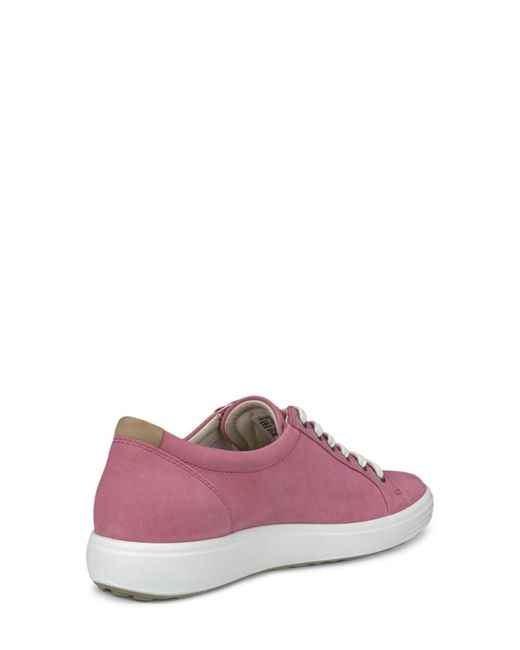 Ecco Pink Soft 7 Sneaker