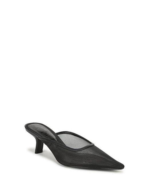 Sam Edelman Black Brandy Mesh Pointed Toe Mule