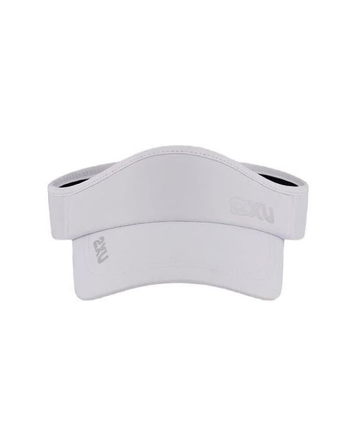 2xu Gray Run Visor