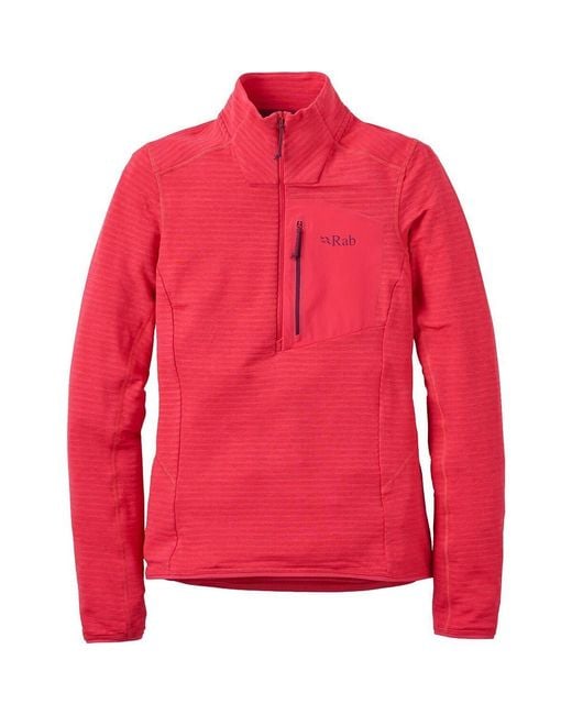 Rab Red Ascendor Light Pull-On Top