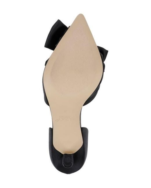 Badgley Mischka Black Sidney Pointed Toe D'Orsay Pump