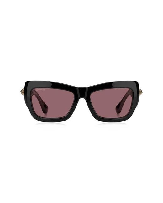 Etro Multicolor 56Mm Rectangular Sunglasses