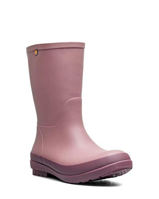 Bogs Purple Amanda Ii Waterproof Rain Boot
