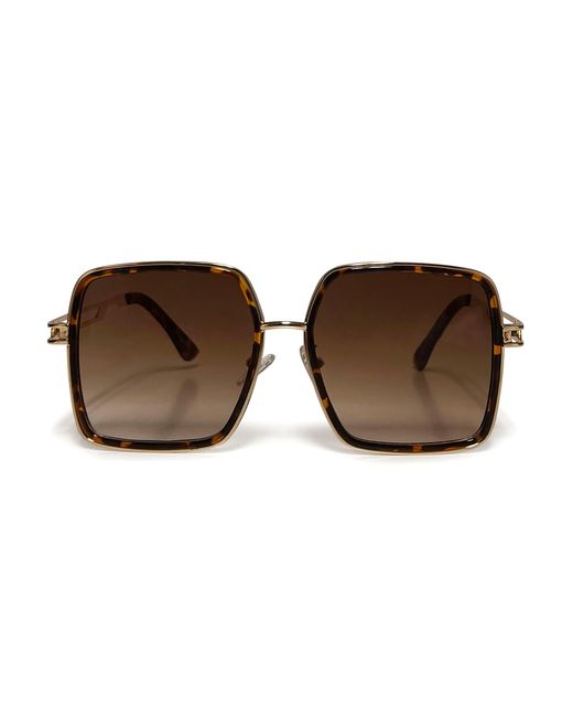 Youzey Brown The Simone Sunglasses