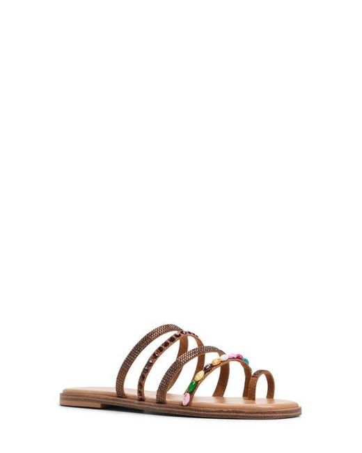 ALDO Multicolor Lindya Toe Ring Slide Sandal
