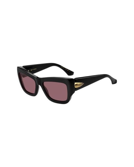 Etro Multicolor 56Mm Rectangular Sunglasses