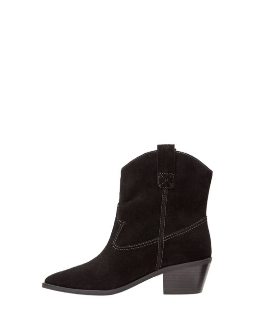 Lisa Vicky Black Sway Pointed Toe Bootie
