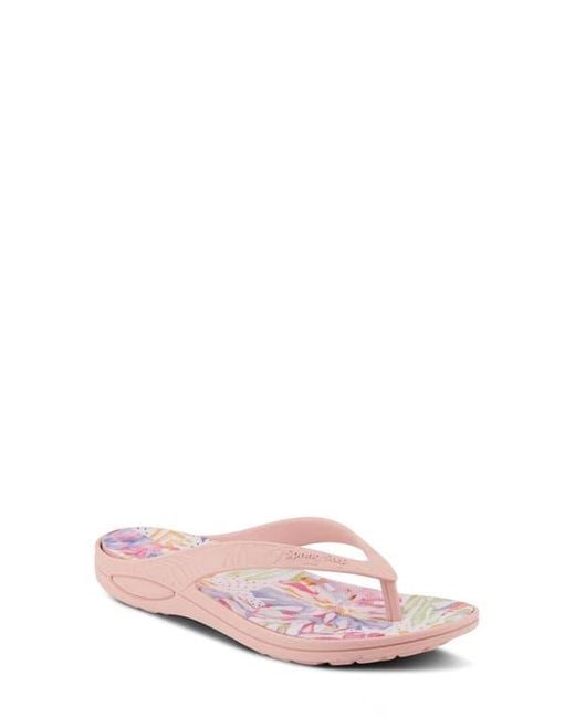 Spring Step Pink Contilo Flip Flop