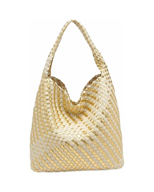 Moda Luxe Metallic Ellery Hobo