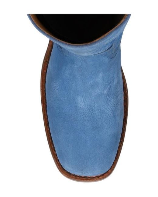 Frye Blue Campus Knee High Boot