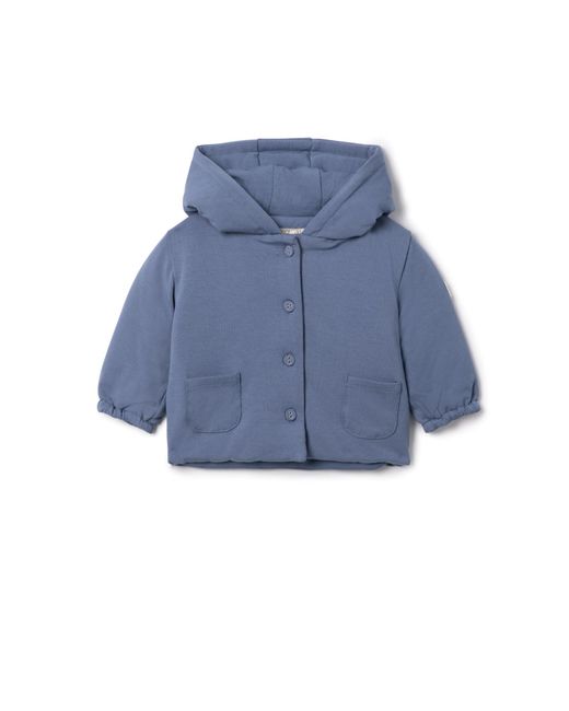 Bebe Bella Blue Boy Front Button Pocket Puff Jacket for men