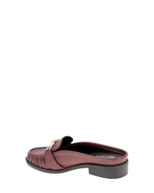 BCBGMAXAZRIA Purple Kaara Mule