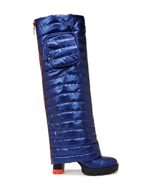 Naturalizer Blue X Think Royln Crosswalk Zip Puffer Boot