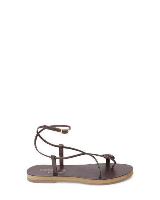 Matisse Brown Cassian Ankle Strap Strap