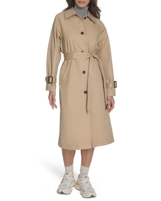 Levi's Natural Single Breasted Trench Coat