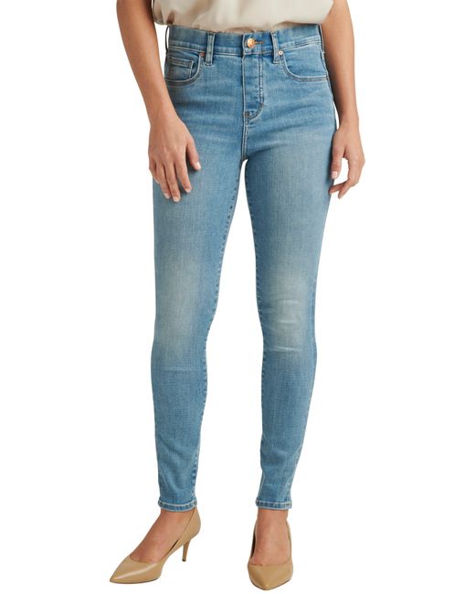 Jag Blue Jeans Valentina Pull-on High Waist Ankle Skinny Jeans