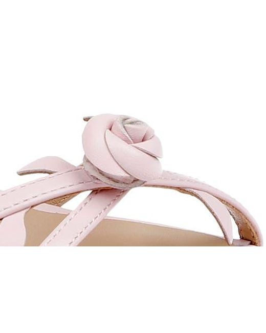 Badgley Mischka Pink Orland Sandal