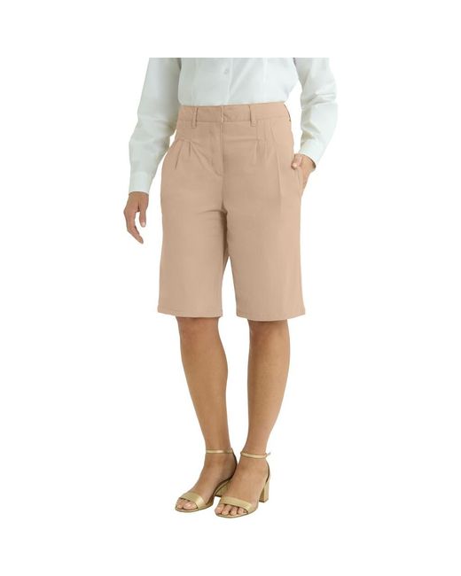 Jessica London Natural Stretch Chino Short