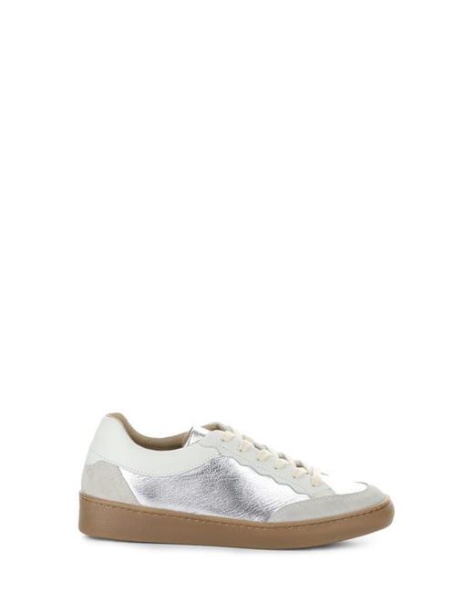 Bos. & Co. White Myra Platform Sneaker