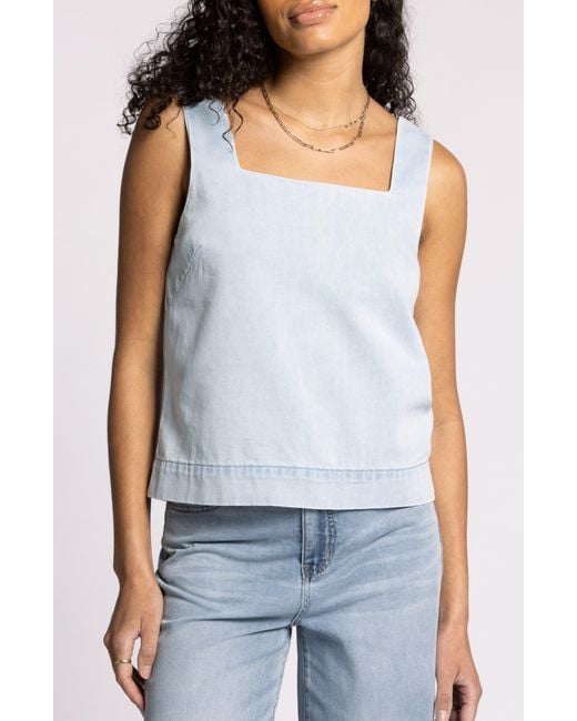 Thread & Supply Blue Millicent Denim Tank