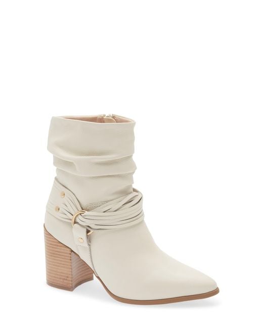 BOTTER White Slouch Bootie