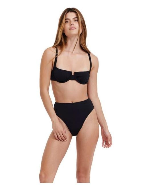 Flirtt Gottex Natural Solid Underwire Bikini Top