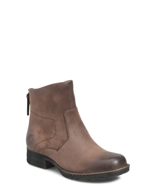 Børn Brown Mercado Leather Bootie