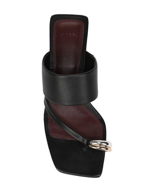 Vince White Stacy Toe Loop Sandal