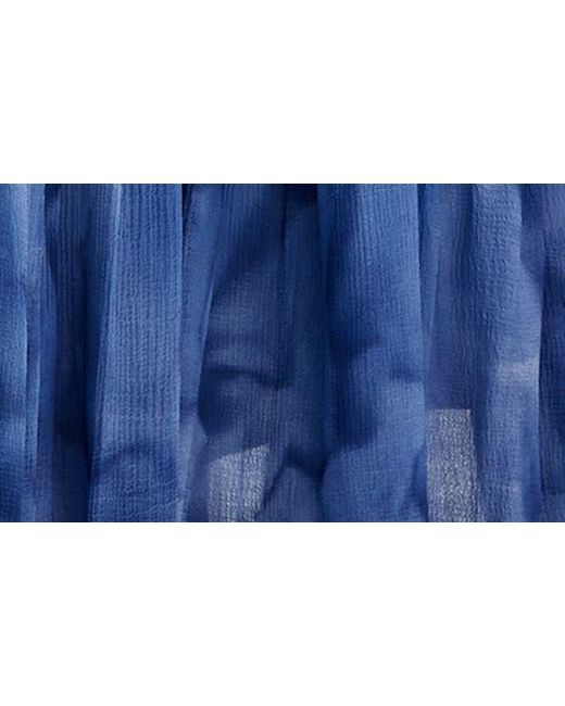 Desigual Blue Jamila Tie Dye Maxi Dress