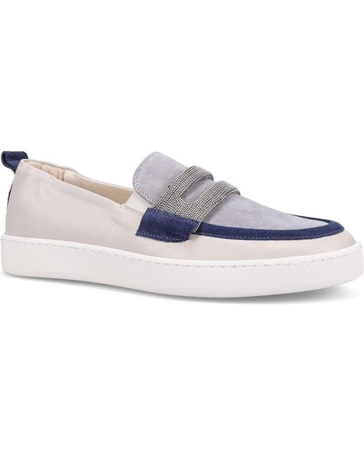 Ron White Blue Orlean Loafer