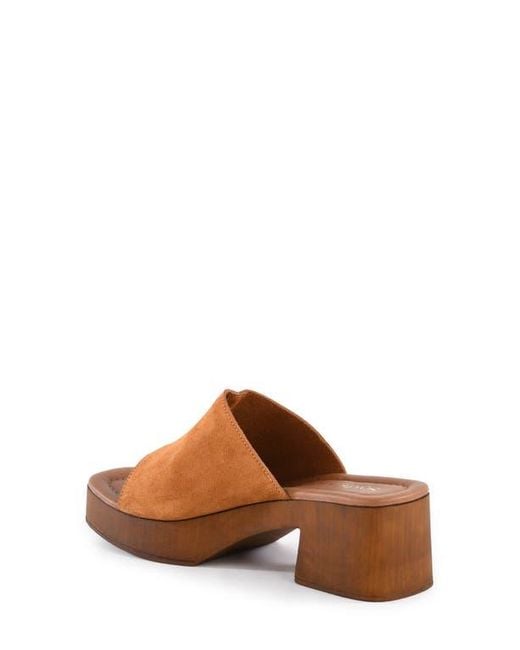 Seychelles Brown Made For Me Platform Sandal