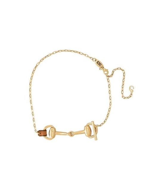 CXC Metallic Bit Chantilly Choker