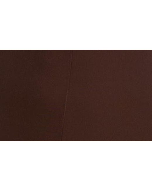 Commando Brown Plunge Halter Neck Bodysuit