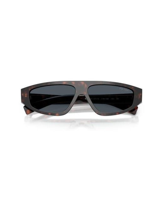 Prada Multicolor 58Mm Irregular Sunglasses for men