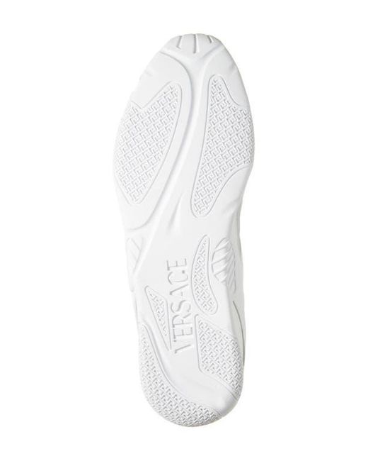 Versace White Logo Sneaker for men
