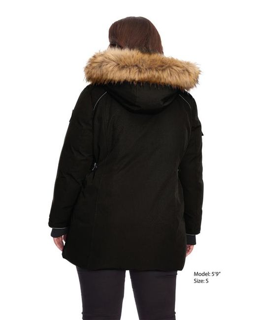 Alpine North Black Glacier Plus Size