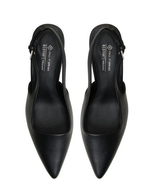 Call It Spring By Aldo Black Opall Slingback Pump