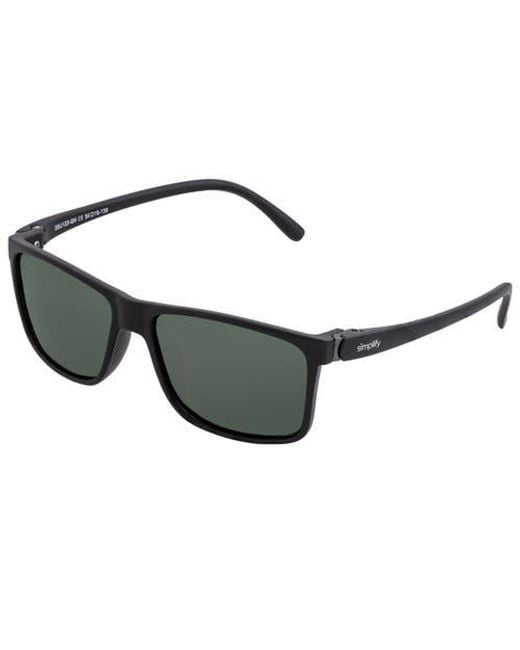 Simplify Black Ellis Polarized Sunglasses
