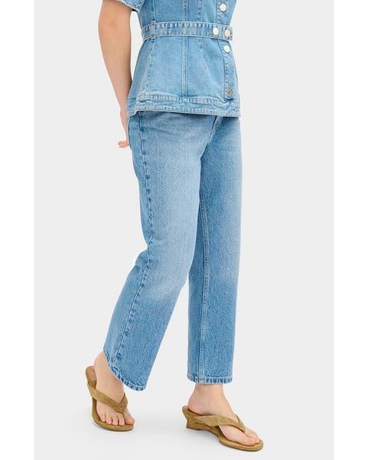 ALIGNE Blue Kick Flare Jeans